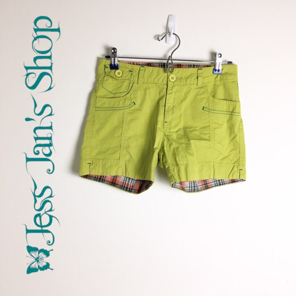 Leixing Leisure Pants Shorts Green Small